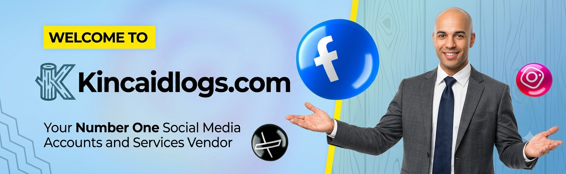 Welcome to Kincaidlogs.com - your number one social media accounts and services vendor